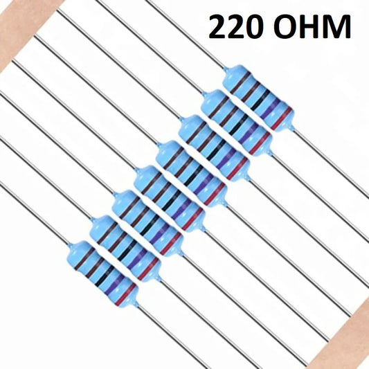 220ohm resistor  (Pack of 10)