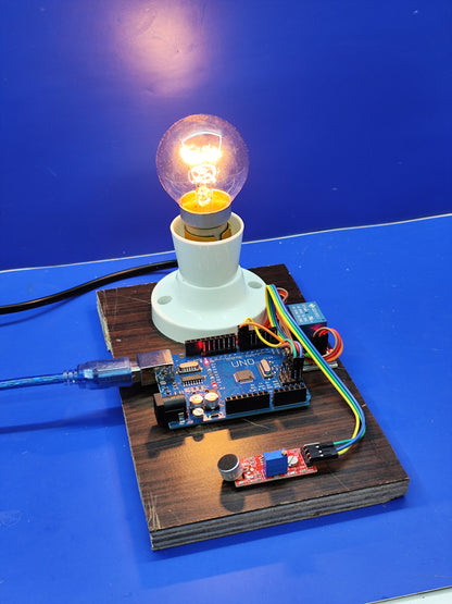 sound activated light arduino clap switch (Readymade)