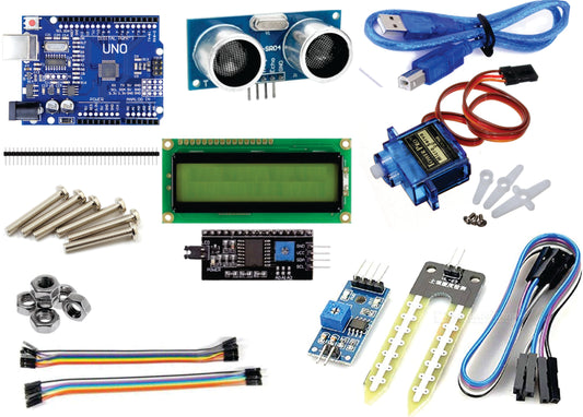 dry wet waste segregator components kit (with LCD)