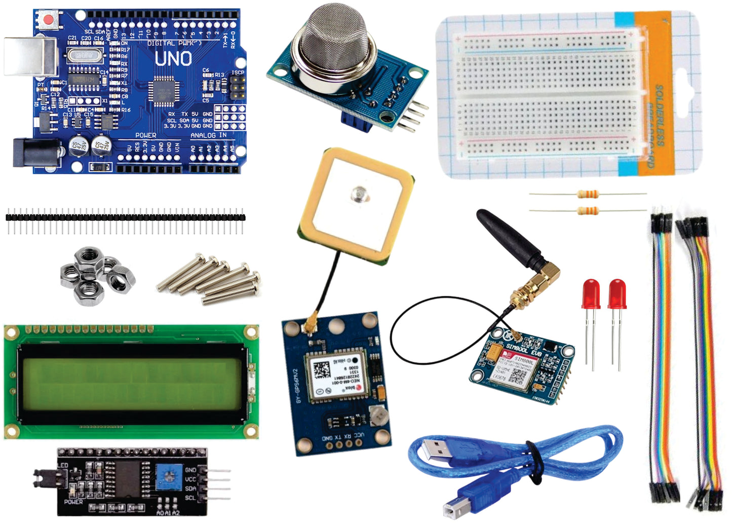 GAS detection system with GSM and GPRS module