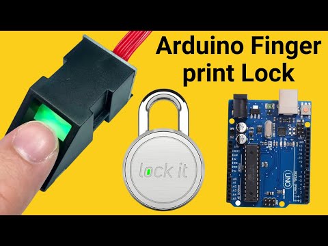 Arduino finger print door lock