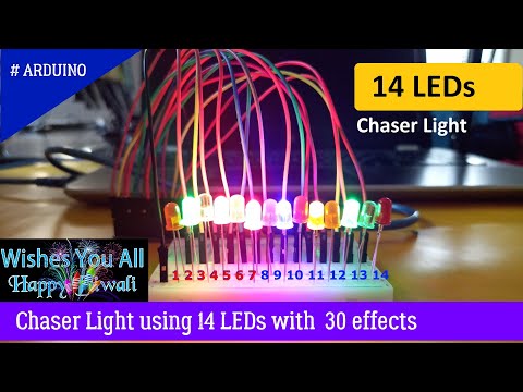 LED chaser Arduino