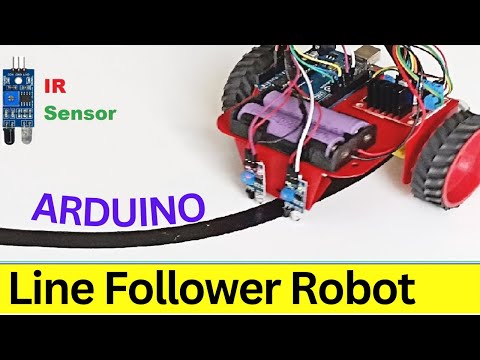 Arduino line follower robot(ready made)