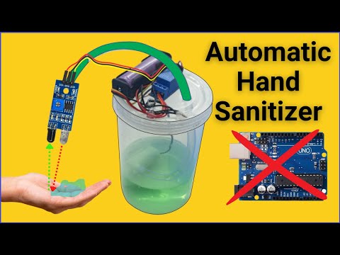 Automatic hand sanitizer